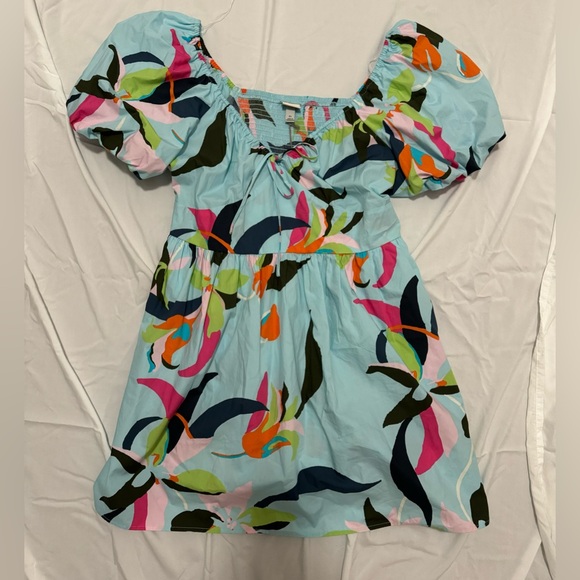 Blue Patterned Sundress - Picture 2 of 3